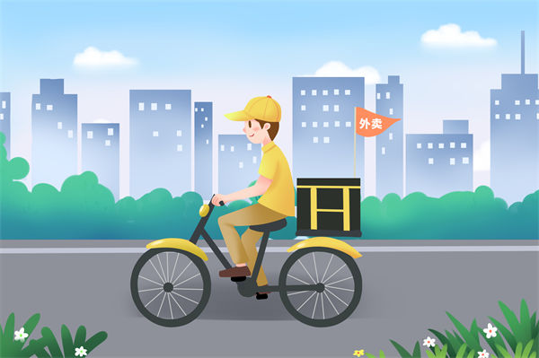 績(jī)效分析：年輕人流行騎自行車(chē)送外賣(mài)，帶薪減肥！